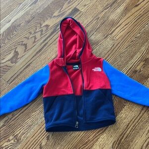 The North Face Kids Red and Blue Jacket
